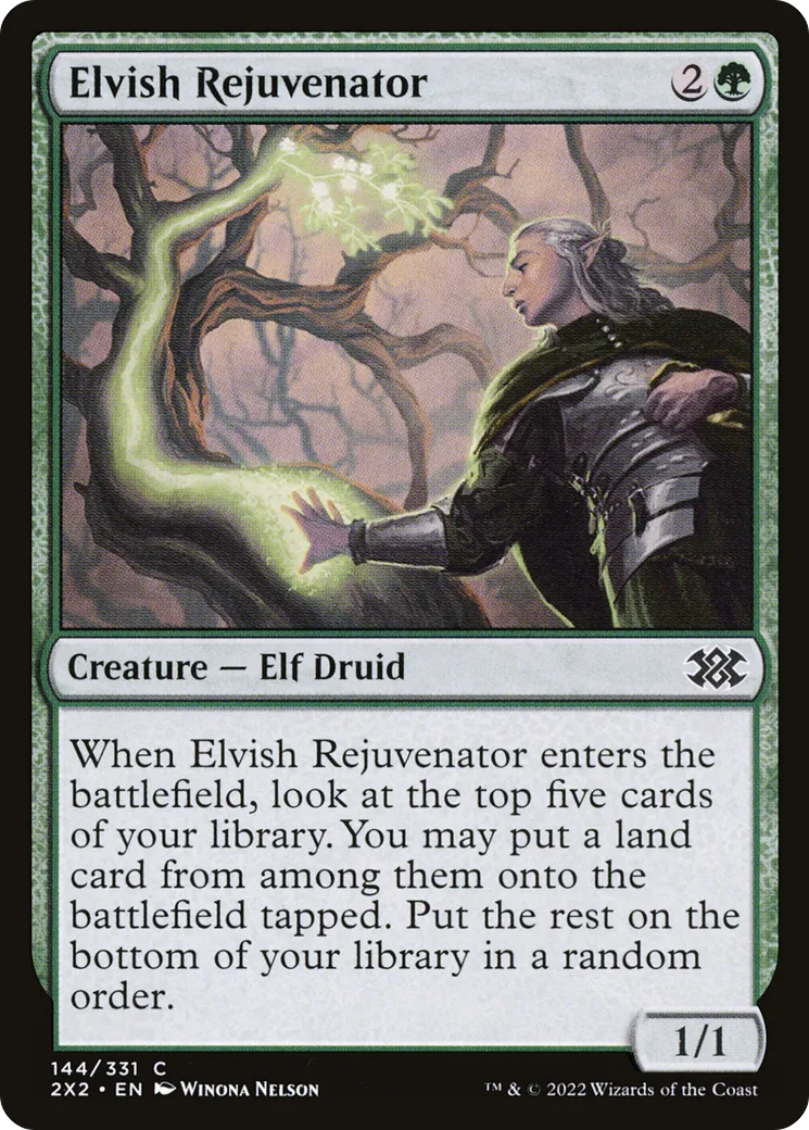 Elvish Rejuvenator — Double Masters 2022 — Magic: The Gathering