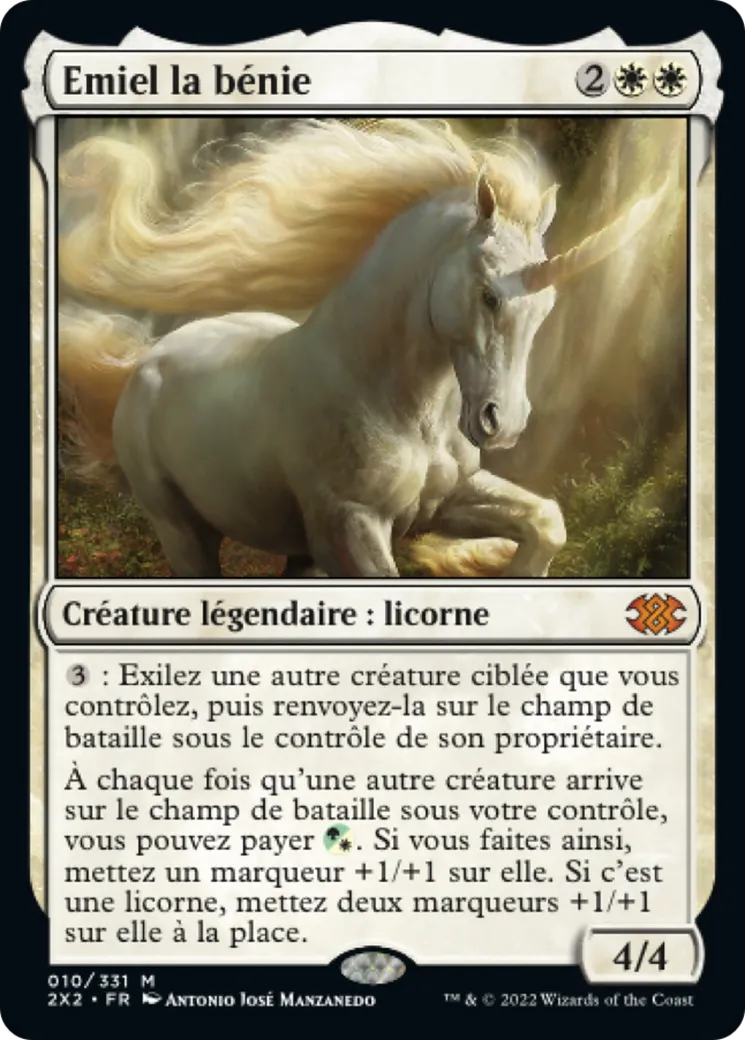 Emiel la bénie — Double Masters 2022 — Magic: The Gathering