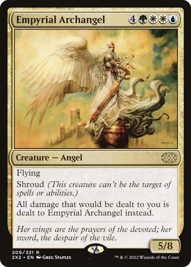 Empyrial Archangel — Double Masters 2022 — Magic: The Gathering