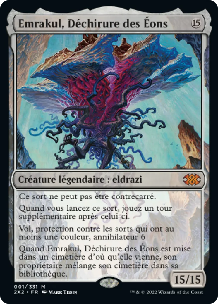 Emrakul, Déchirure des Éons — Double Masters 2022 — Magic: The Gathering