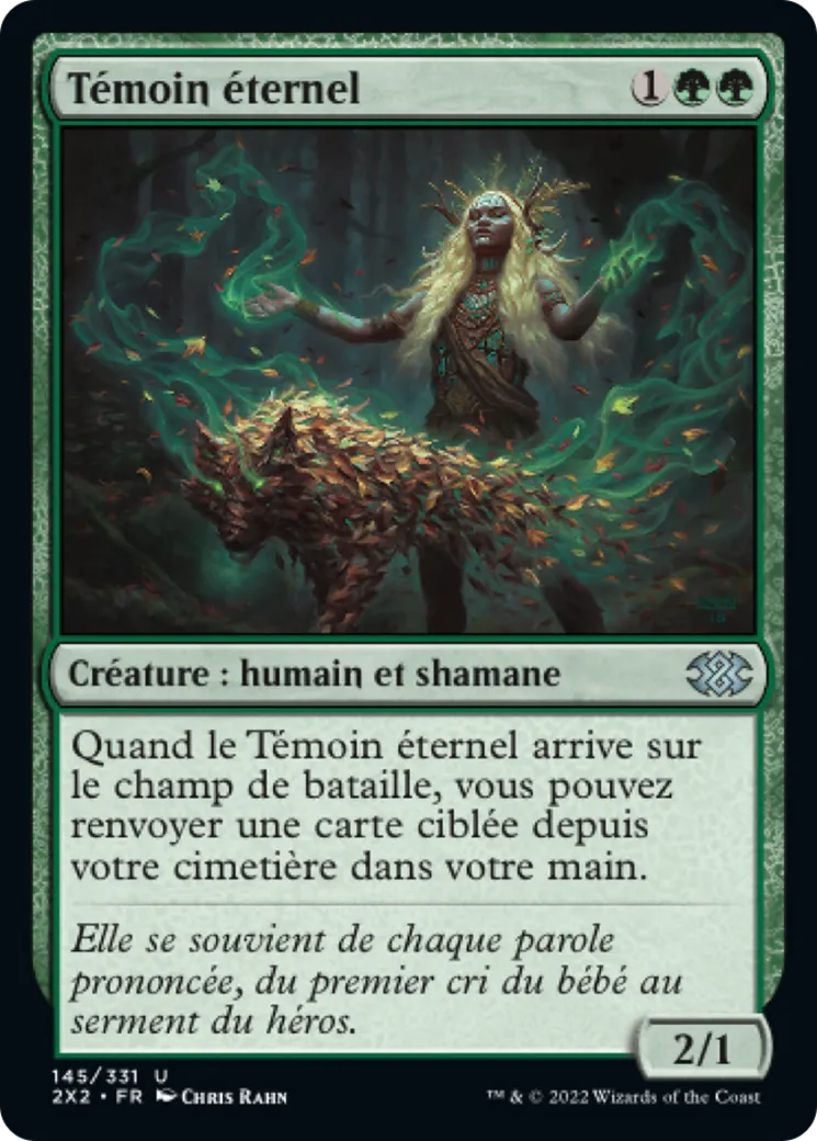 Témoin éternel — Double Masters 2022 — Magic: The Gathering