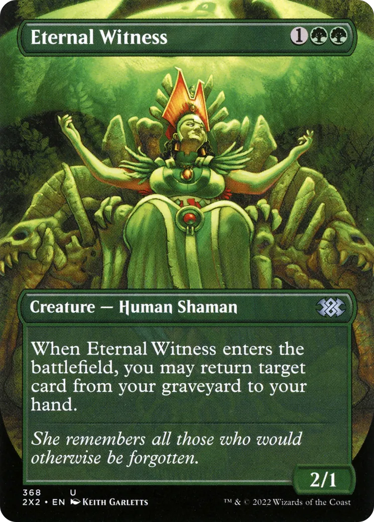 Eternal Witness — Double Masters 2022 — Magic: The Gathering