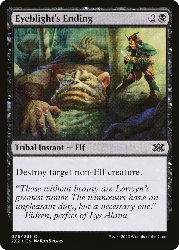 Fin du dysmèle — Double Masters 2022 — Magic: The Gathering