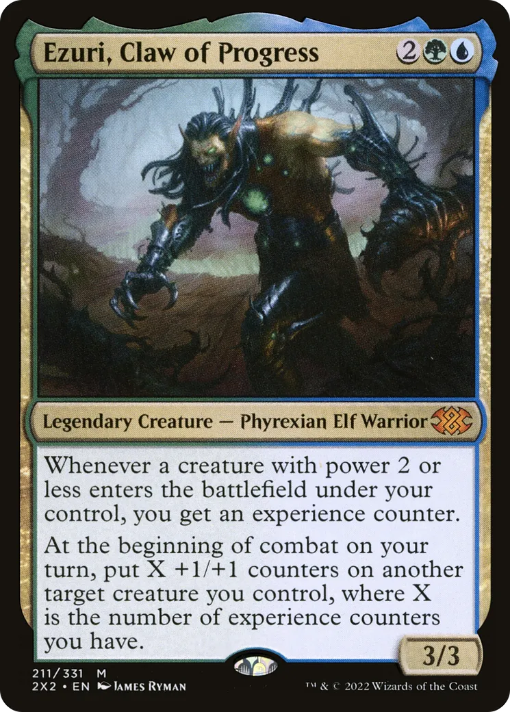 Ezuri, Claw of Progress — Double Masters 2022 — Magic: The Gathering