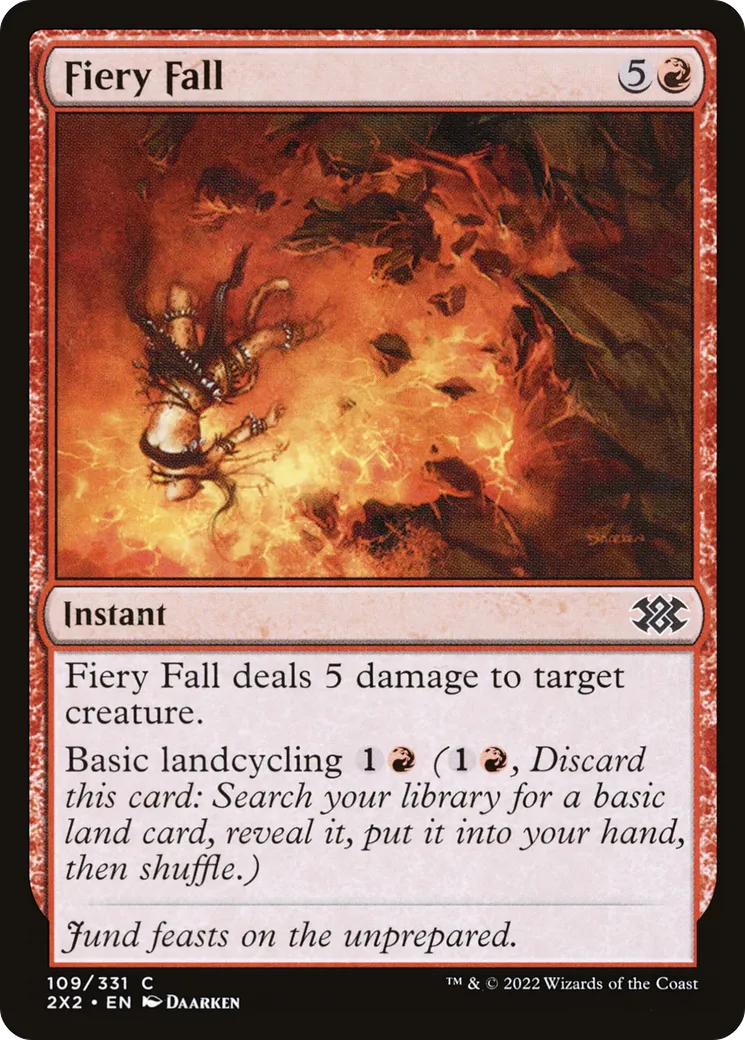 Fiery Fall — Double Masters 2022 — Magic: The Gathering