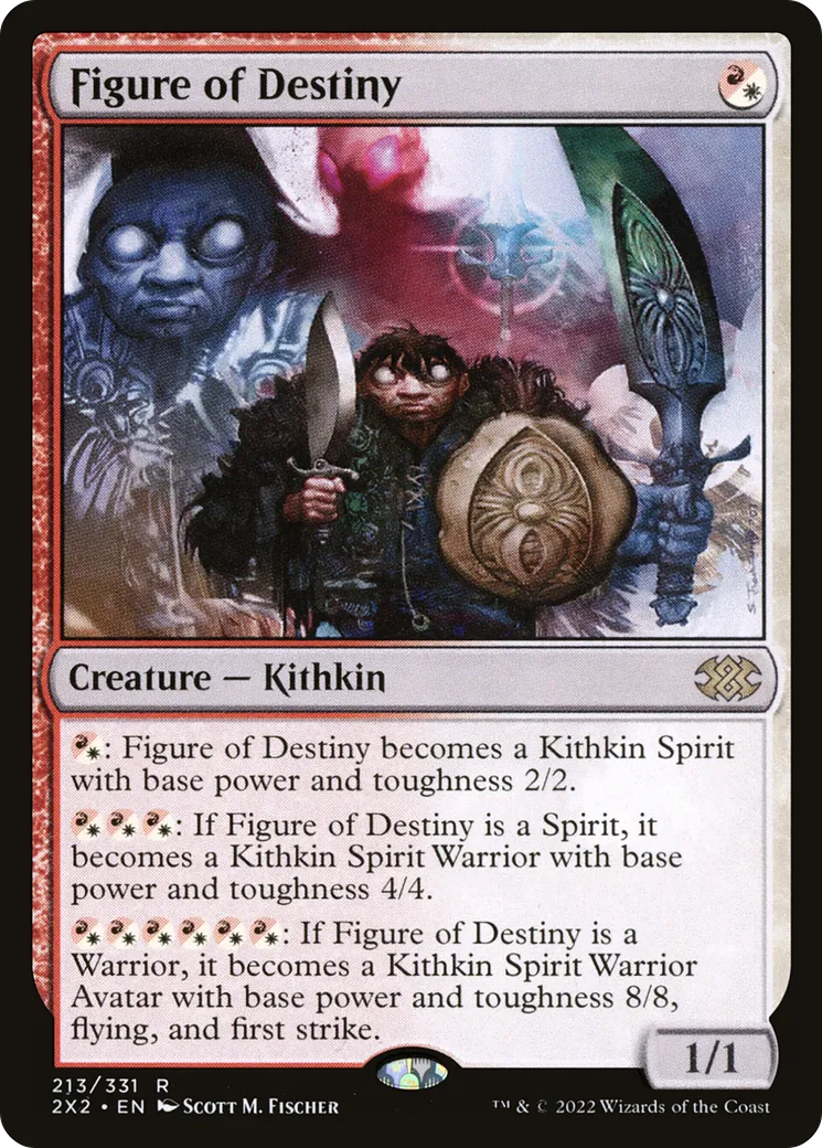 Figure of Destiny — Double Masters 2022 — Magic: The Gathering