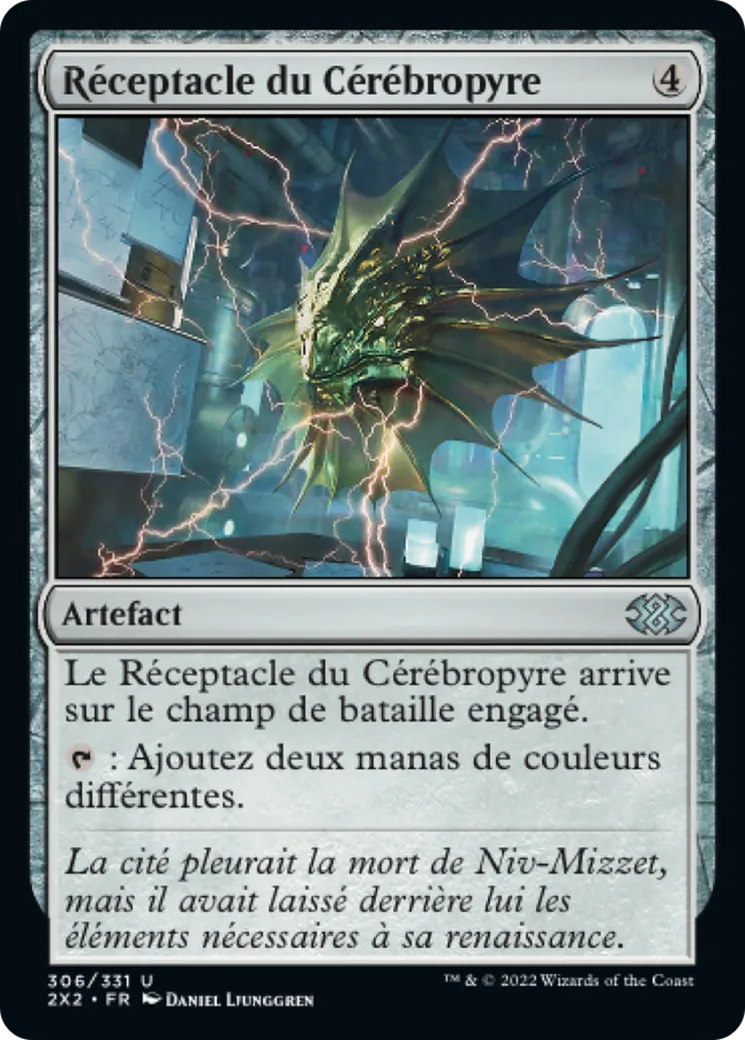 Réceptacle du Cérébropyre — Double Masters 2022 — Magic: The Gathering