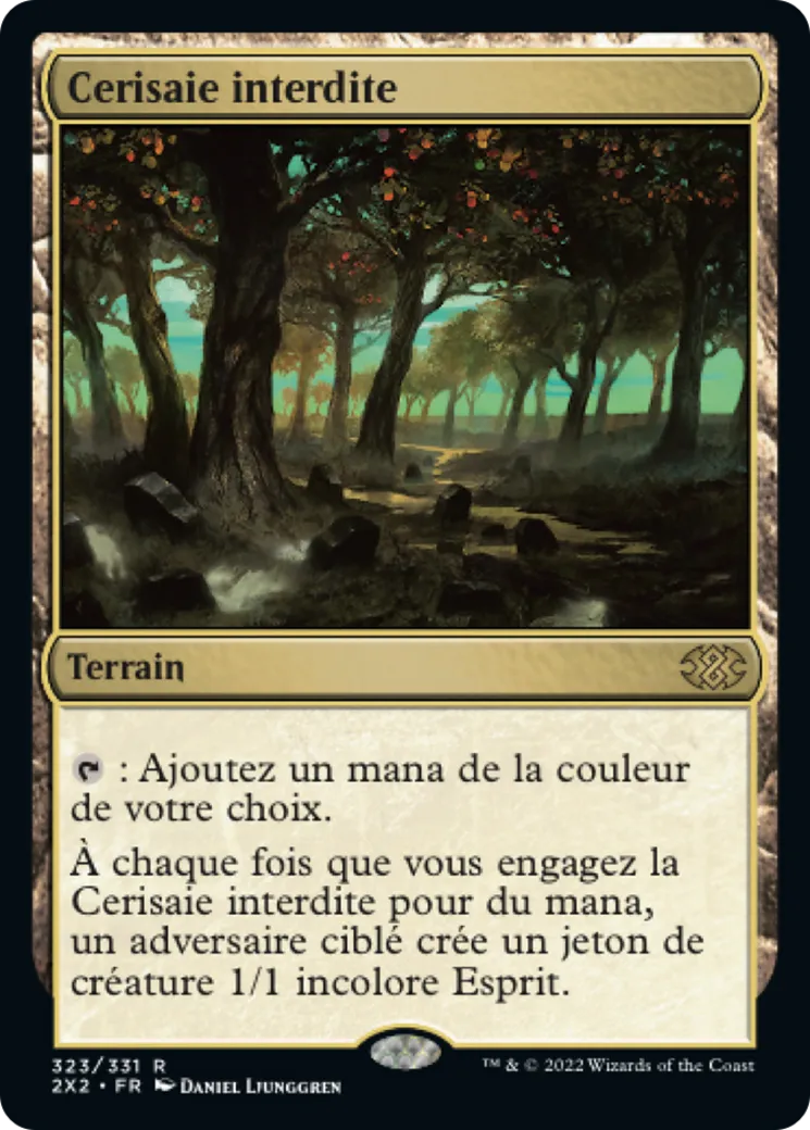 Cerisaie interdite — Double Masters 2022 — Magic: The Gathering