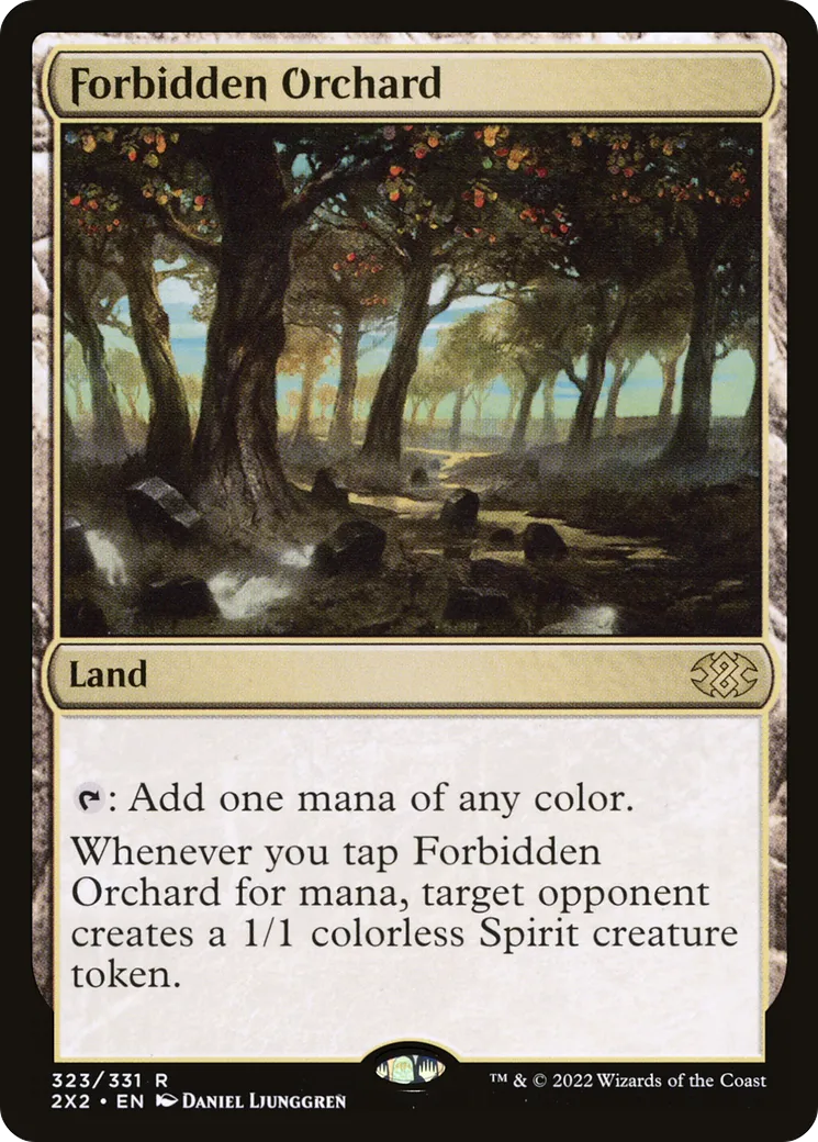 Forbidden Orchard — Double Masters 2022 — Magic: The Gathering