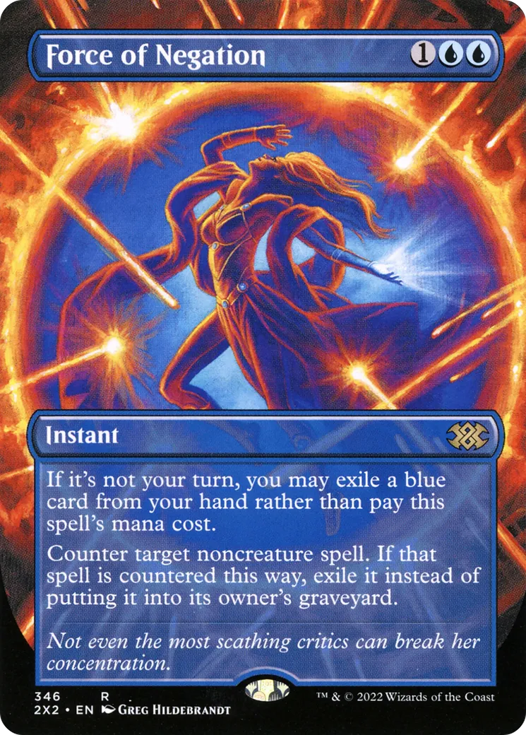 Force of Negation — Double Masters 2022 — Magic: The Gathering