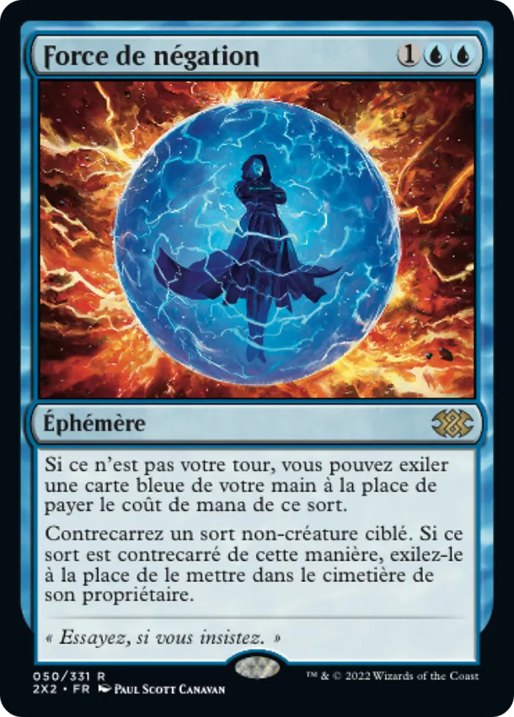 Force de négation — Double Masters 2022 — Magic: The Gathering