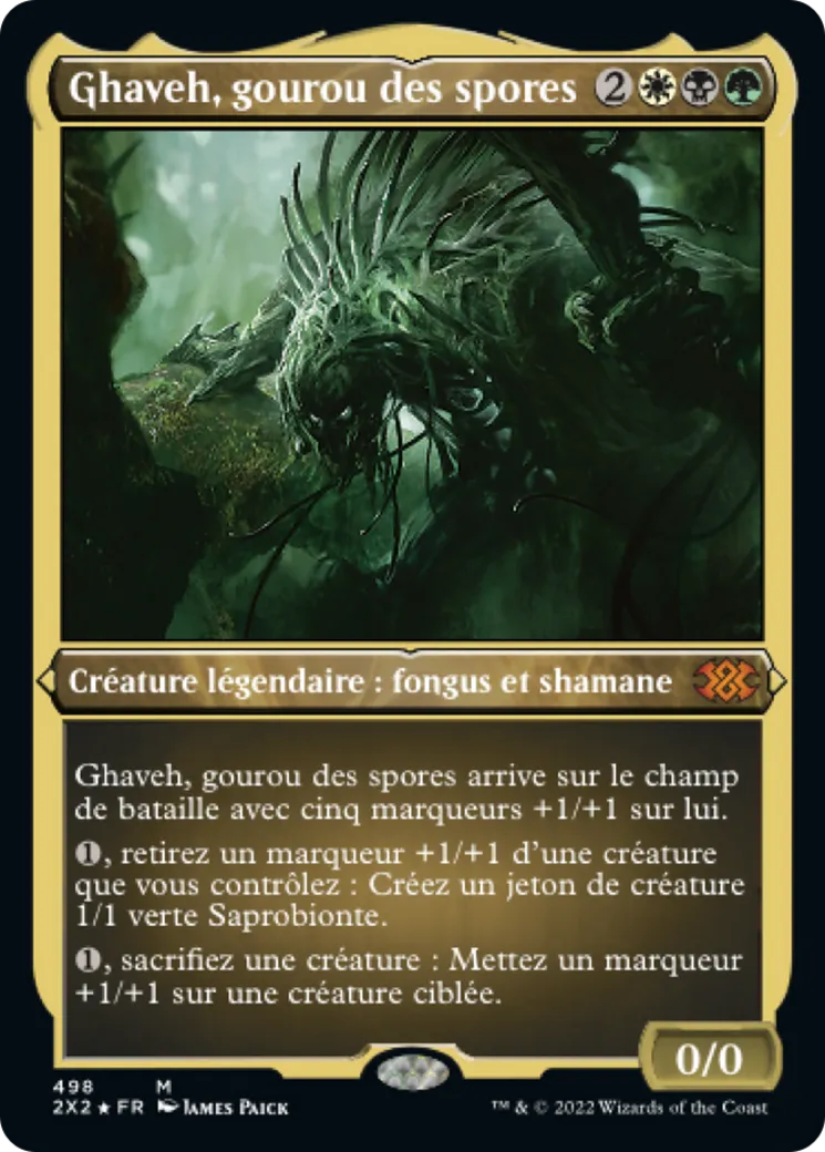 Ghaveh, gourou des spores — Double Masters 2022 — Magic: The Gathering