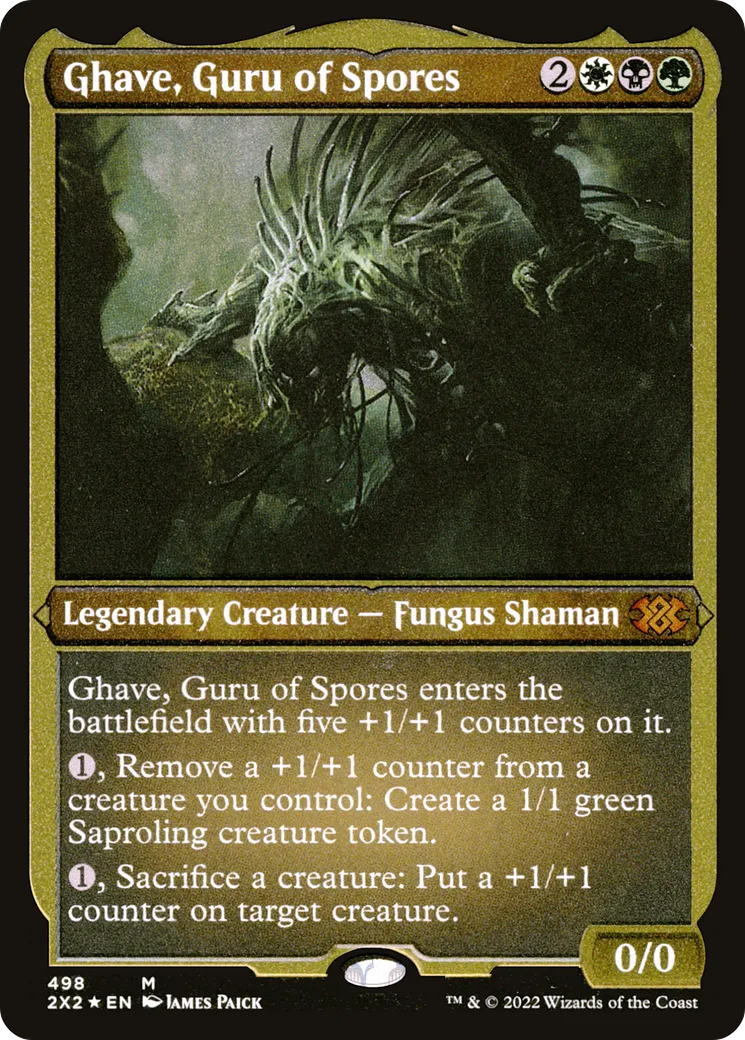 Ghave, Guru of Spores — Double Masters 2022 — Magic: The Gathering