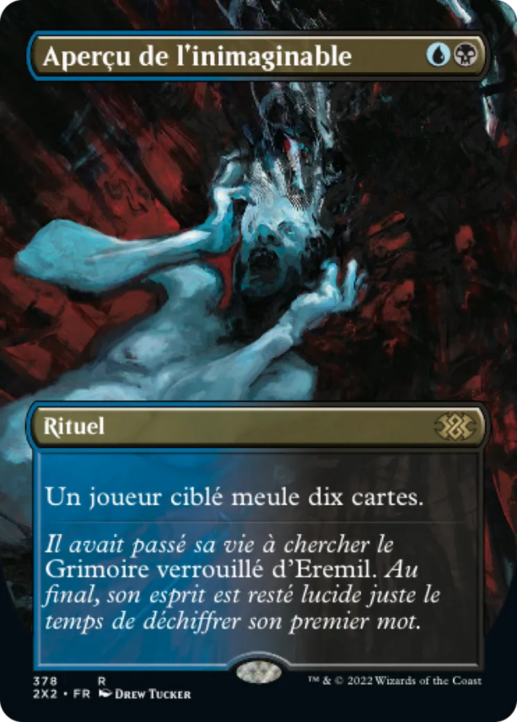 Aperçu de l'inimaginable — Double Masters 2022 — Magic: The Gathering