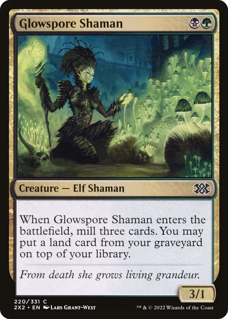 Shamane scintispore — Double Masters 2022 — Magic: The Gathering