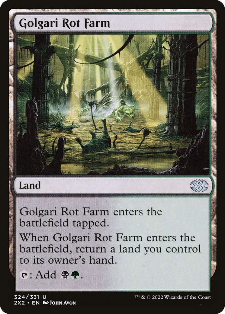 Ferme à putréfaction des Golgari — Double Masters 2022 — Magic: The Gathering
