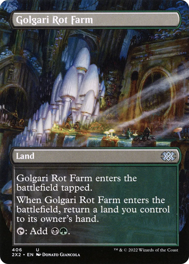Golgari Rot Farm — Double Masters 2022 — Magic: The Gathering