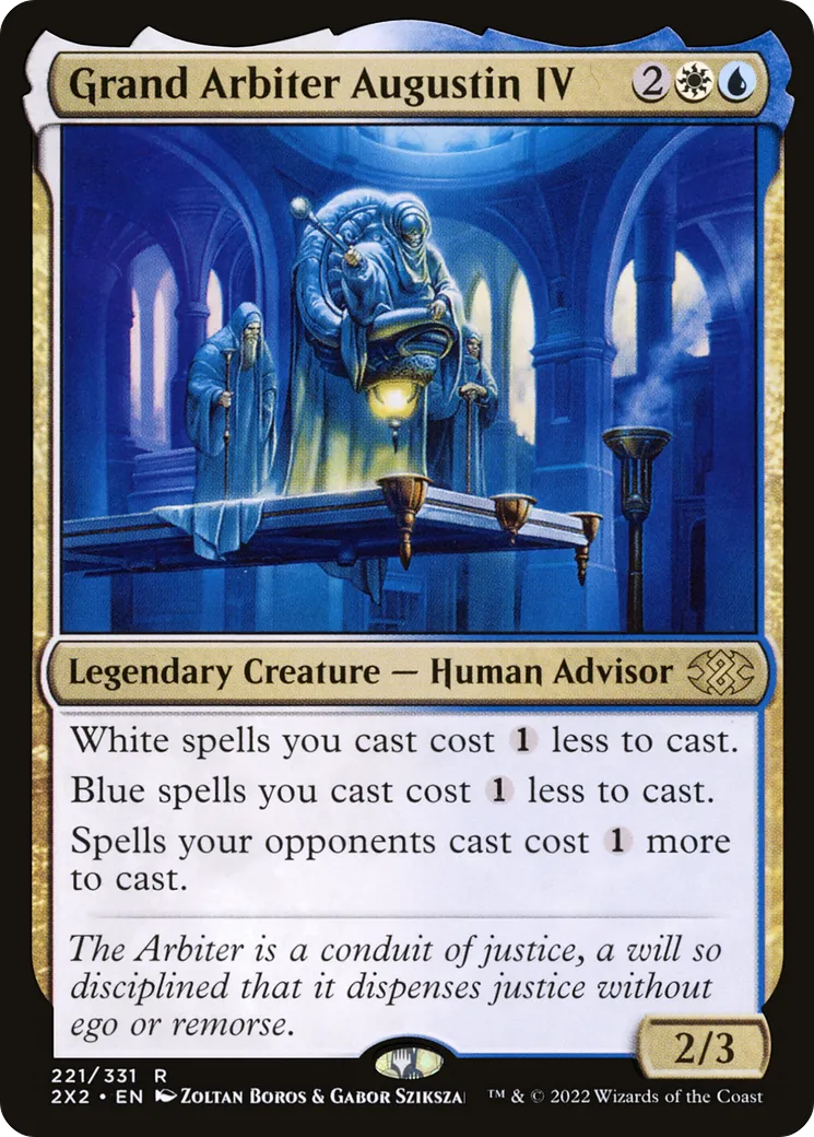 Grand Arbiter Augustin IV — Double Masters 2022 — Magic: The Gathering