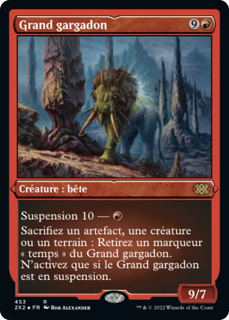 Grand gargadon — Double Masters 2022 — Magic: The Gathering
