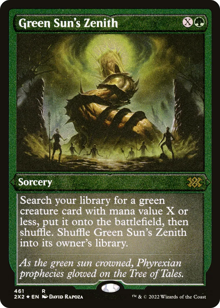 Zénith de Vertsoleil — Double Masters 2022 — Magic: The Gathering