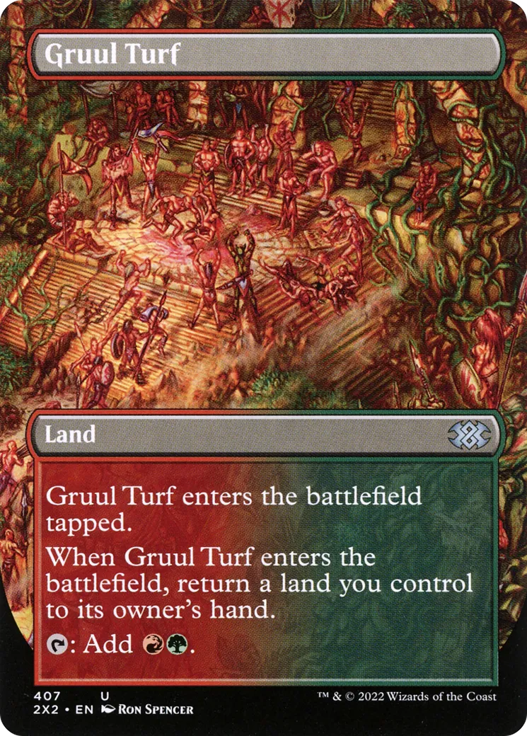 Gruul Turf — Double Masters 2022 — Magic: The Gathering