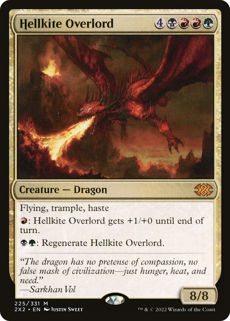 Suzerain escouflenfer — Double Masters 2022 — Magic: The Gathering