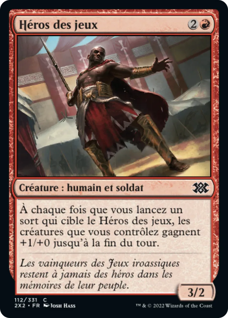 Héros des jeux — Double Masters 2022 — Magic: The Gathering