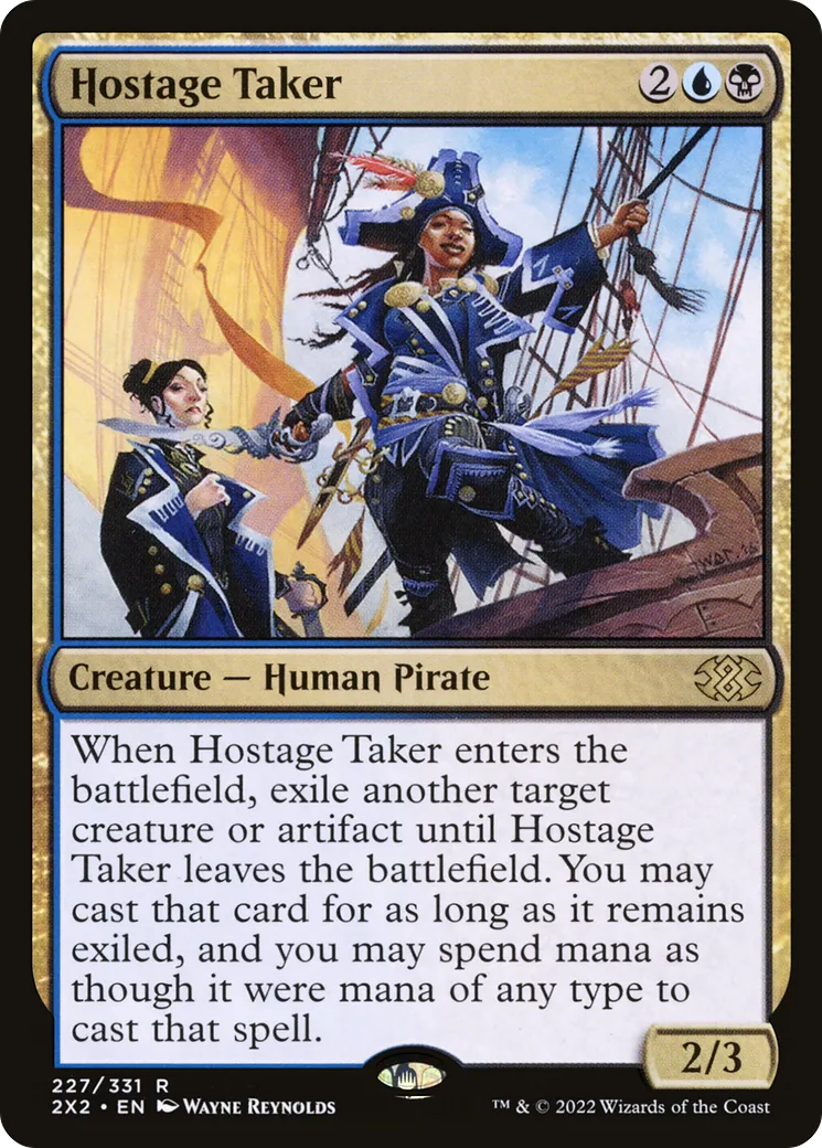 Hostage Taker — Double Masters 2022 — Magic: The Gathering