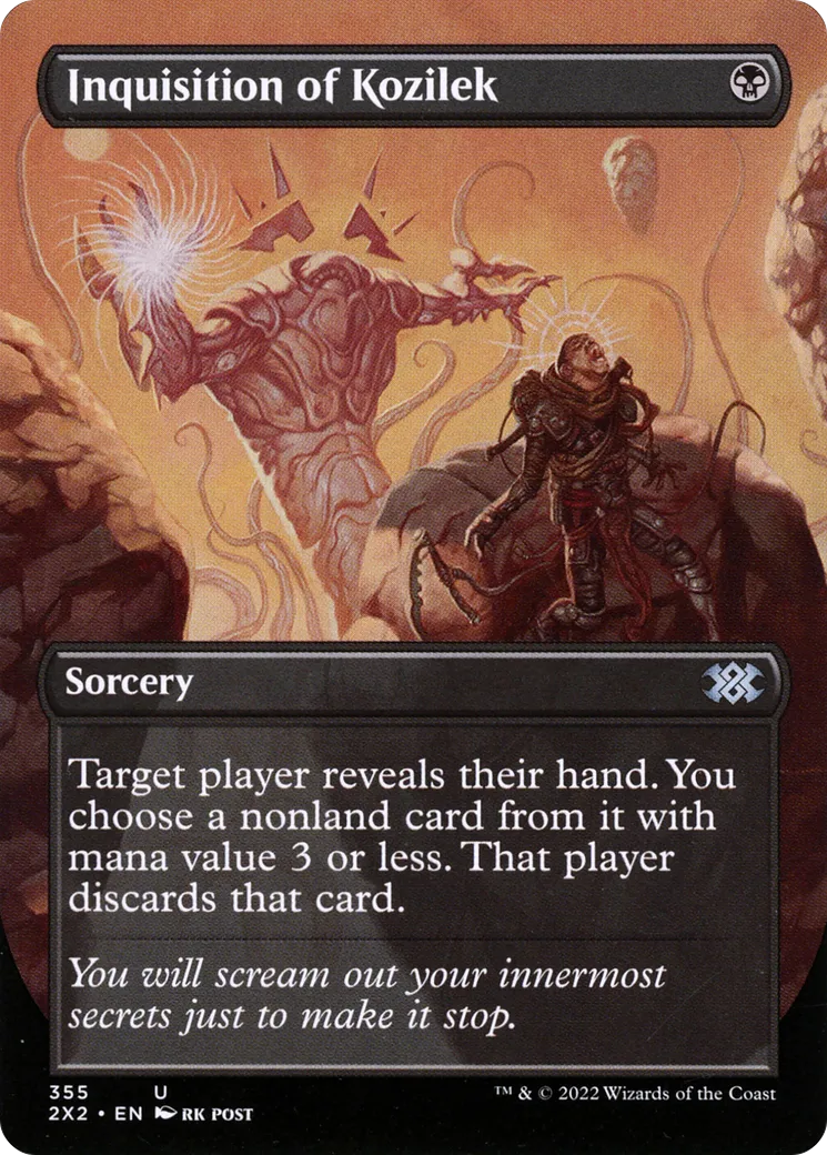 Inquisition of Kozilek — Double Masters 2022 — Magic: The Gathering