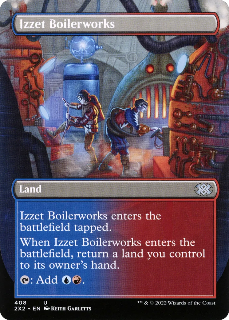 Izzet Boilerworks — Double Masters 2022 — Magic: The Gathering