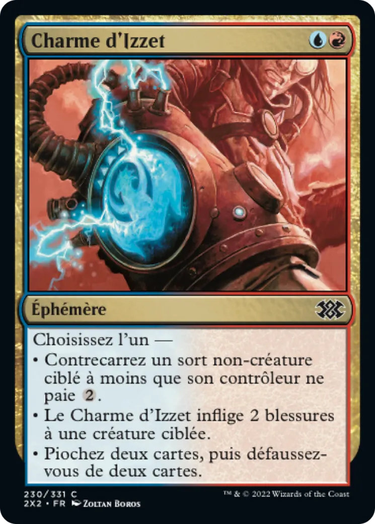 Charme d'Izzet — Double Masters 2022 — Magic: The Gathering
