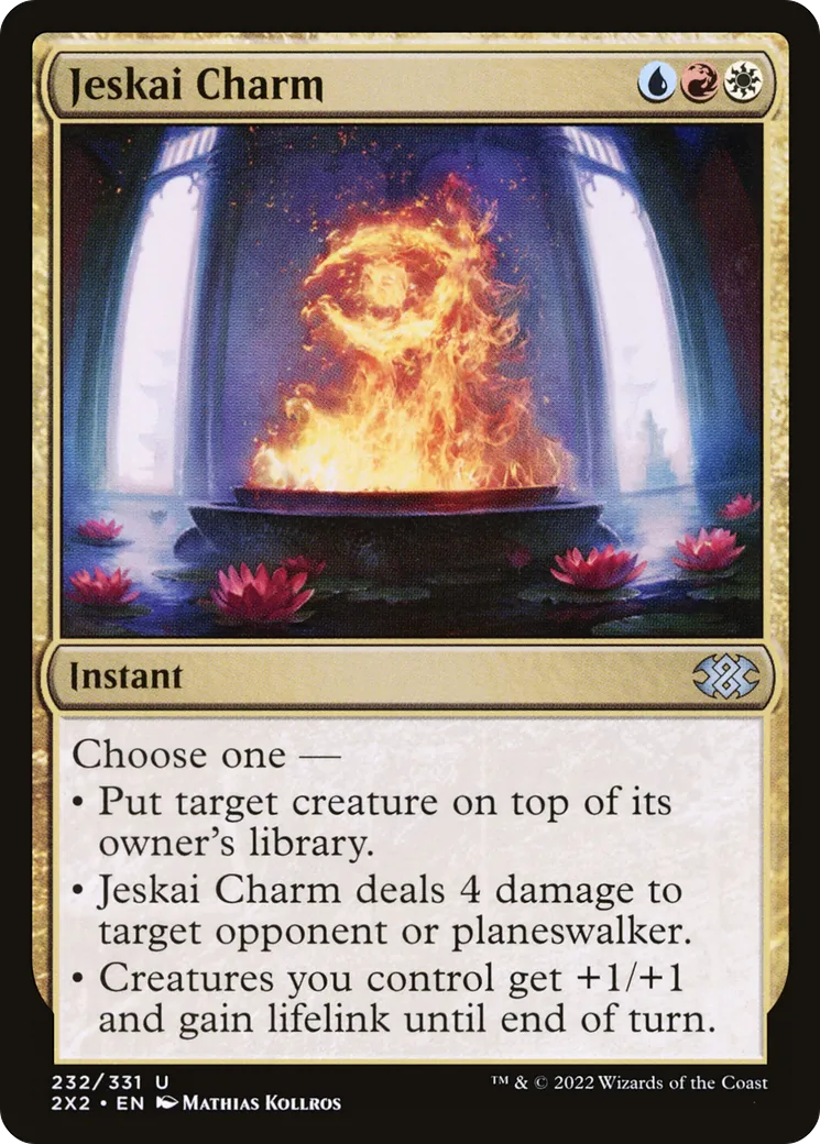 Jeskai Charm — Double Masters 2022 — Magic: The Gathering