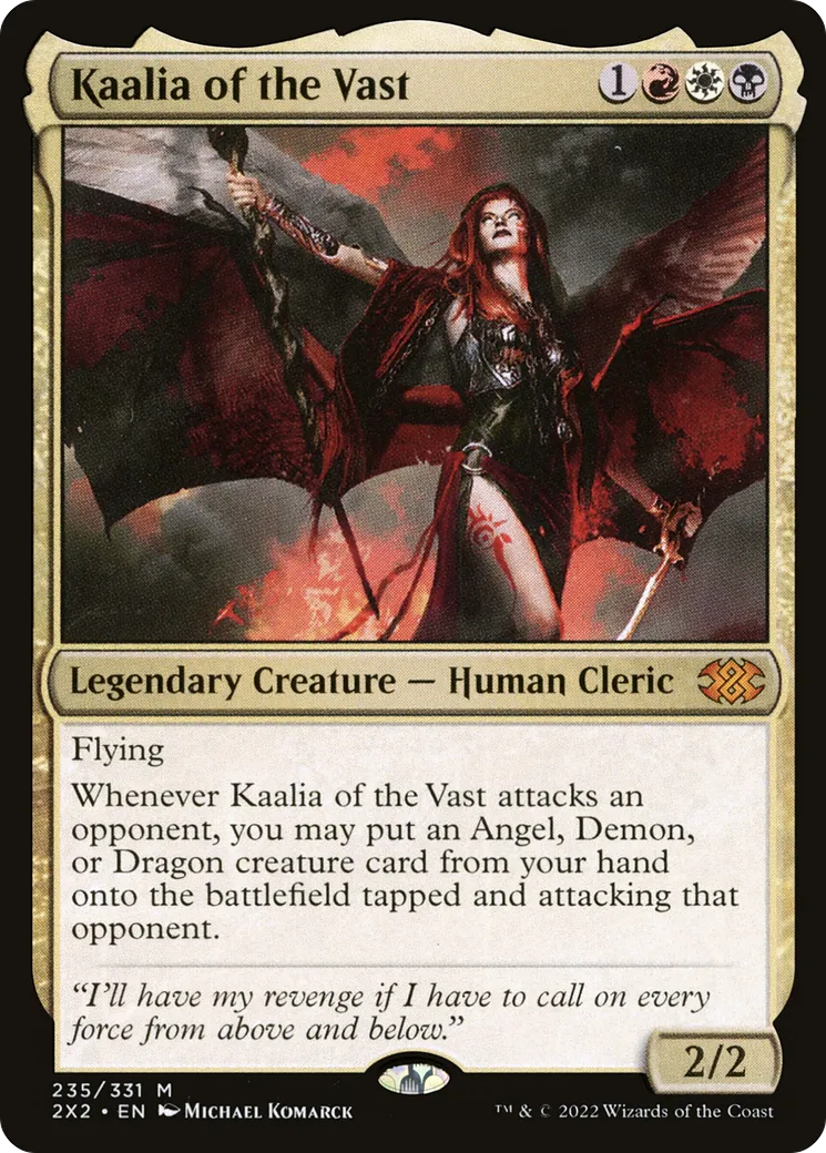 Kaalia of the Vast — Double Masters 2022 — Magic: The Gathering