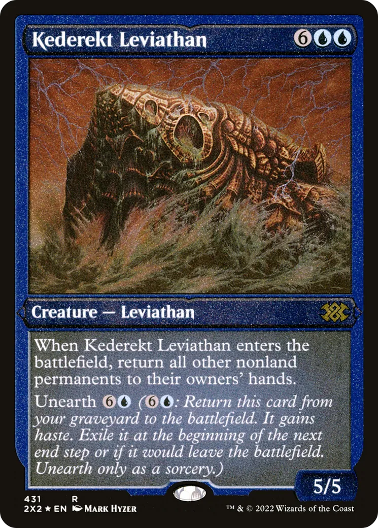 Kederekt Leviathan — Double Masters 2022 — Magic: The Gathering
