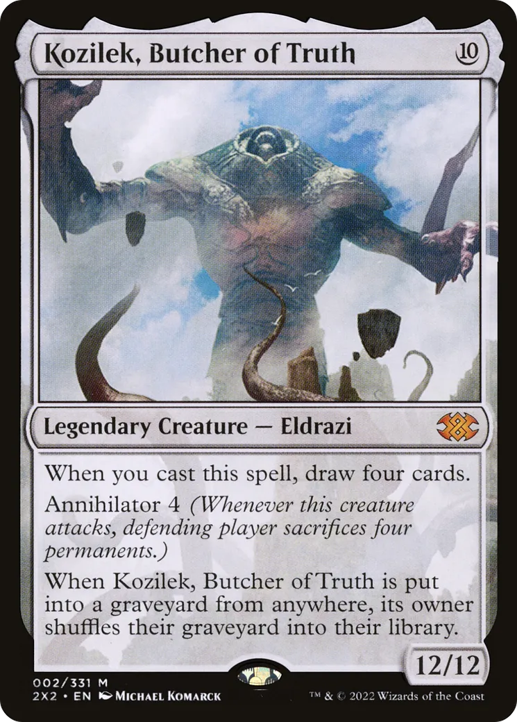 Kozilek, Butcher of Truth — Double Masters 2022 — Magic: The Gathering