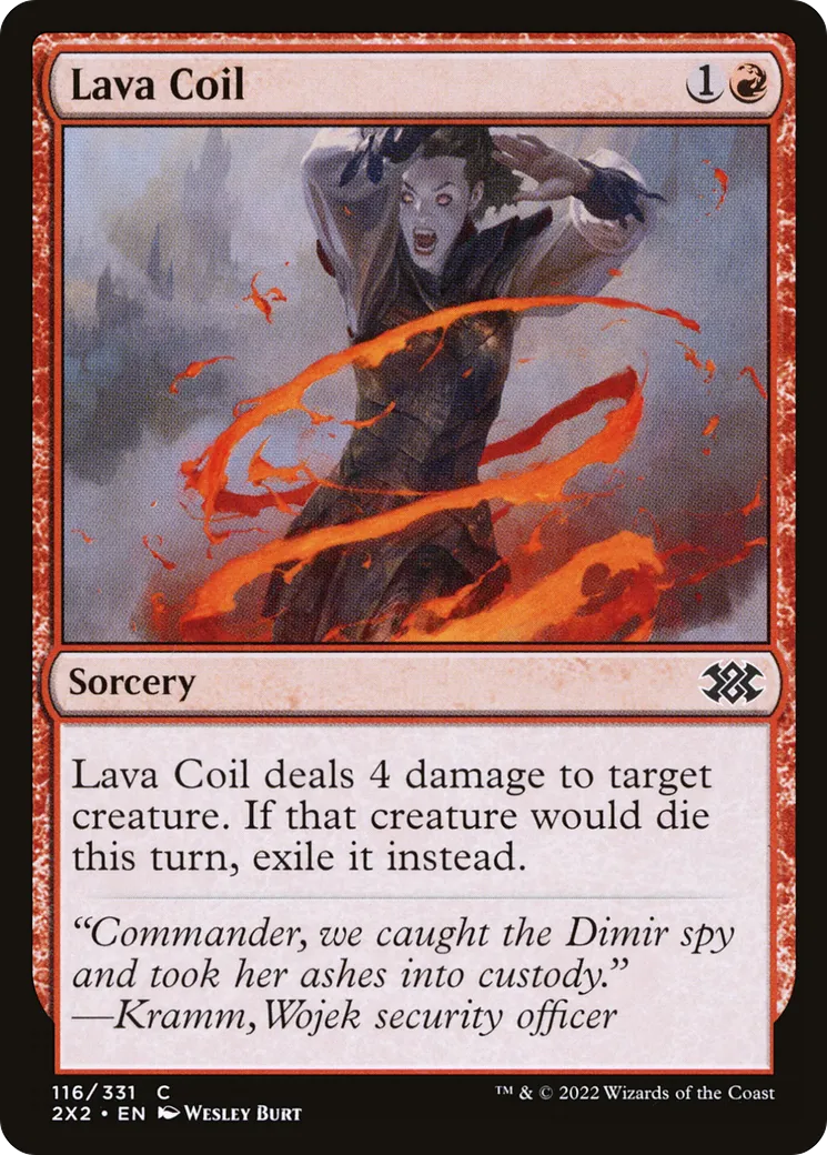 Étreinte de lave — Double Masters 2022 — Magic: The Gathering