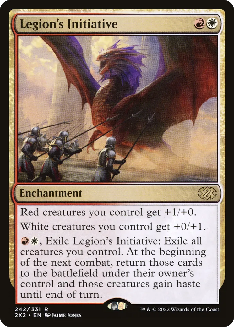 Initiative pour la légion — Double Masters 2022 — Magic: The Gathering