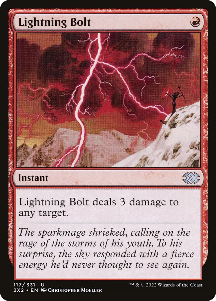 Lightning Bolt — Double Masters 2022 — Magic: The Gathering