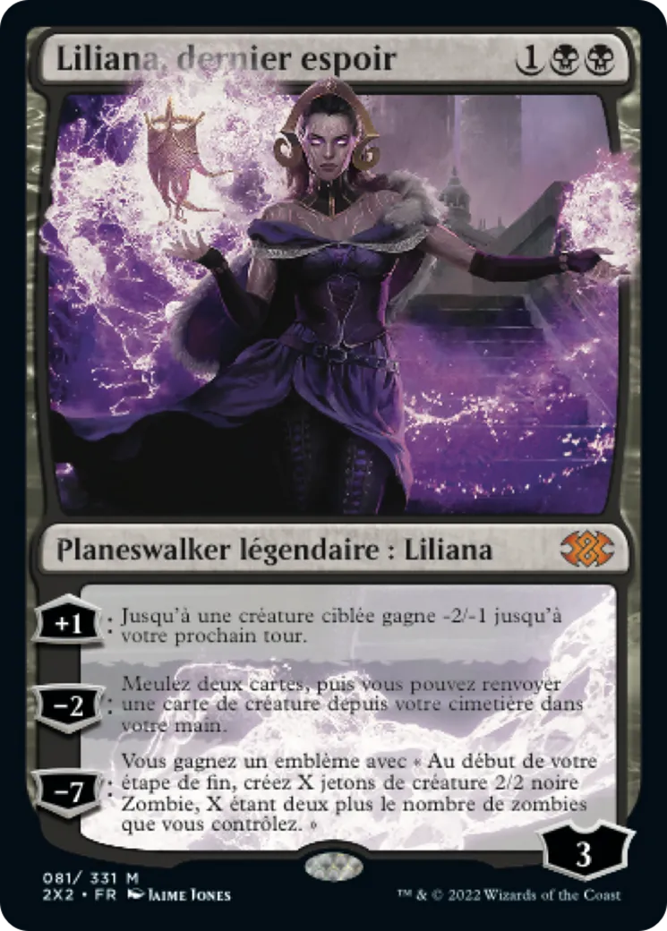 Liliana, dernier espoir — Double Masters 2022 — Magic: The Gathering