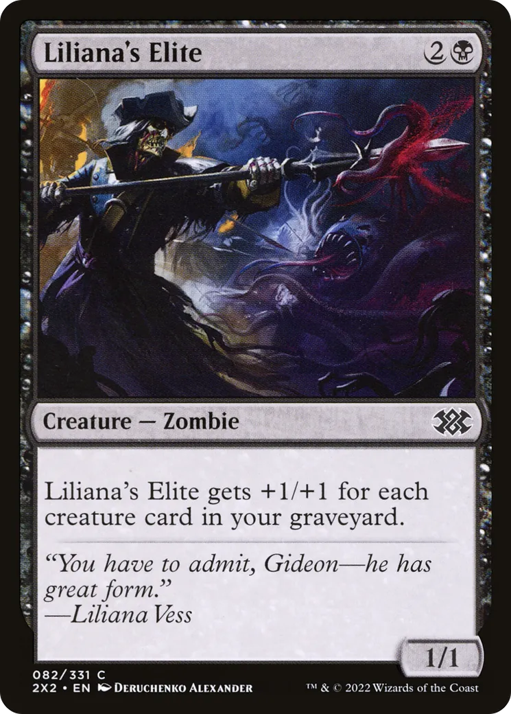 Liliana's Elite — Double Masters 2022 — Magic: The Gathering