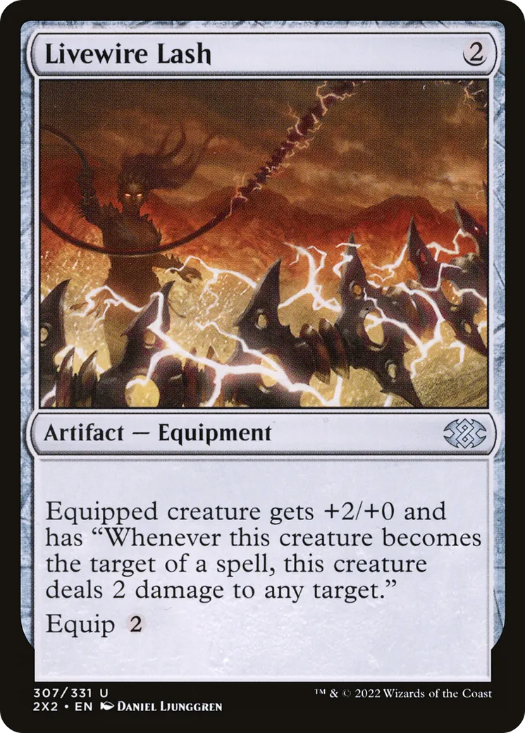 Livewire Lash — Double Masters 2022 — Magic: The Gathering