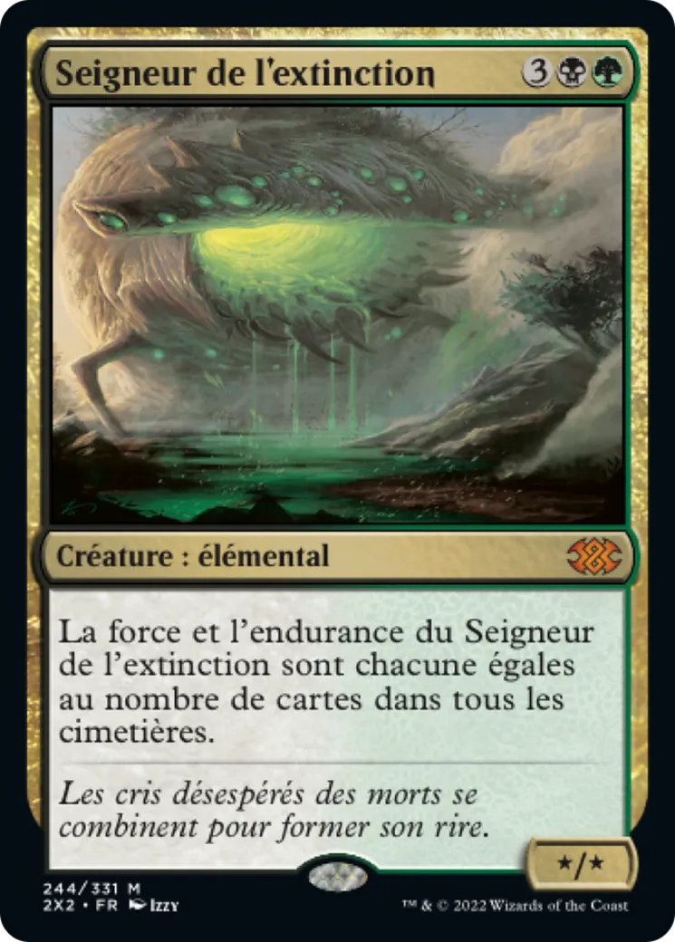 Seigneur de l'extinction — Double Masters 2022 — Magic: The Gathering