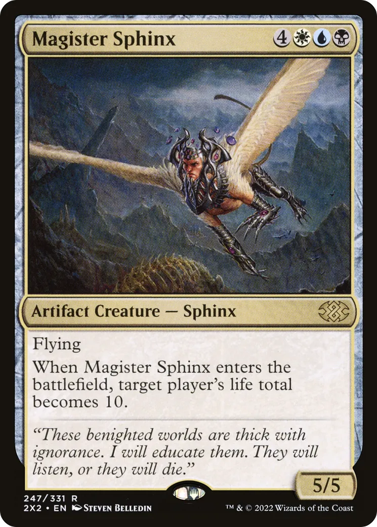 Magister Sphinx — Double Masters 2022 — Magic: The Gathering