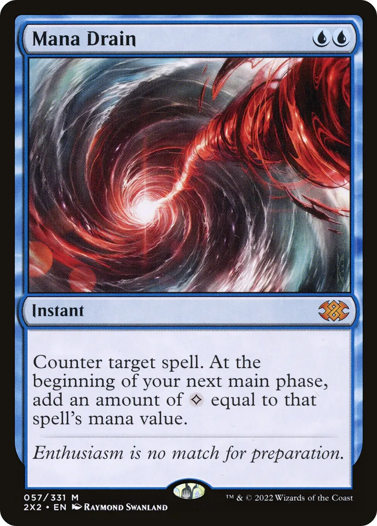 Mana Drain — Double Masters 2022 — Magic: The Gathering