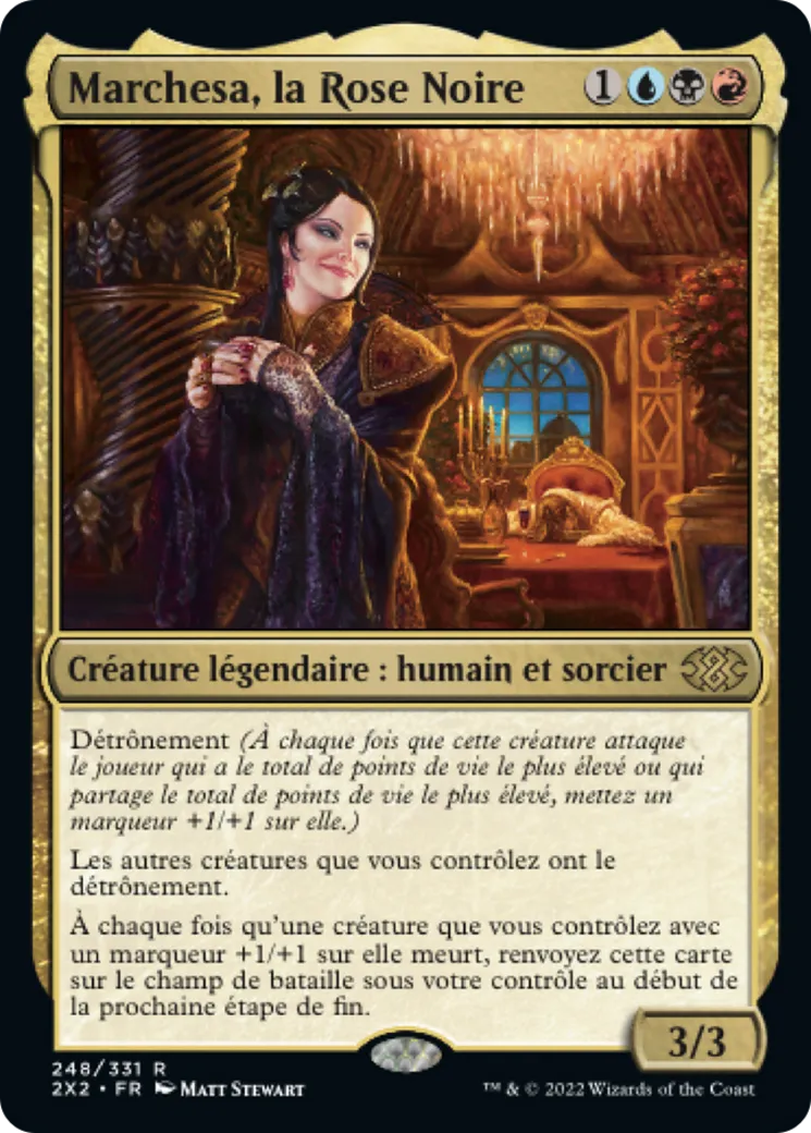 Marchesa, la Rose Noire — Double Masters 2022 — Magic: The Gathering