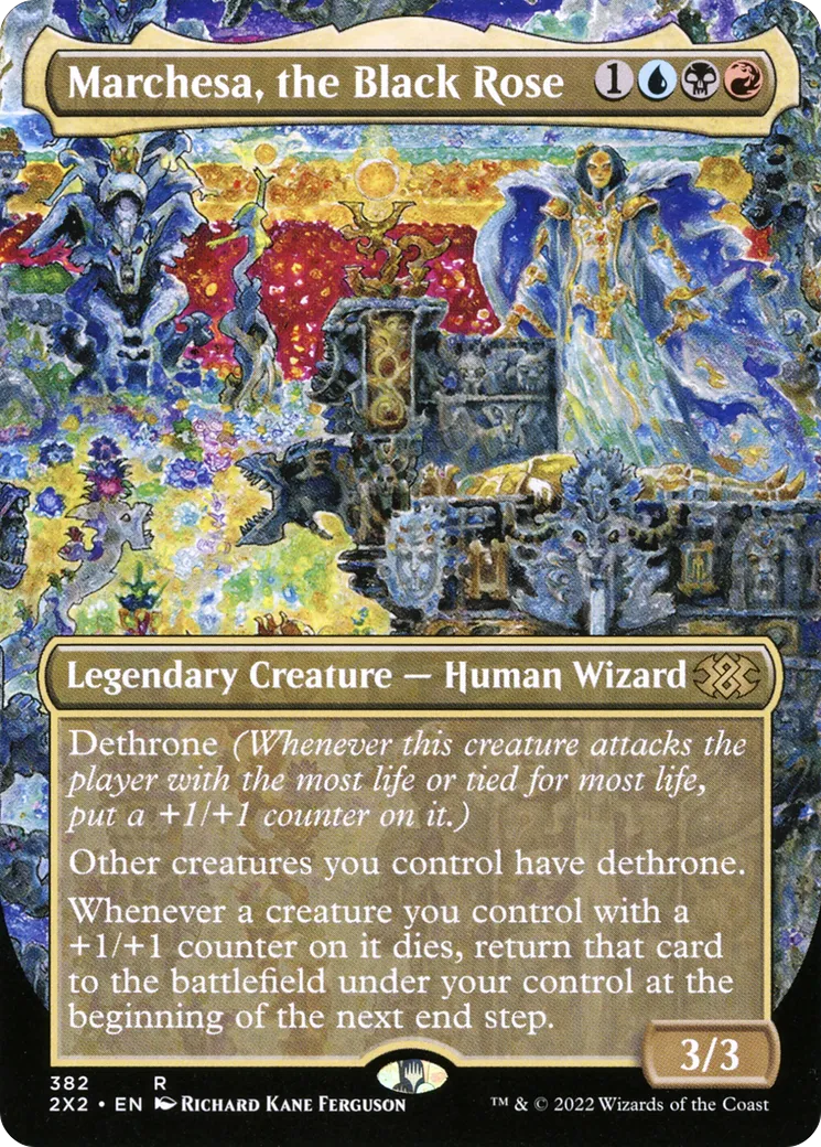 Marchesa, the Black Rose — Double Masters 2022 — Magic: The Gathering