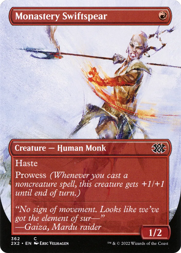 Monastery Swiftspear — Double Masters 2022 — Magic: The Gathering