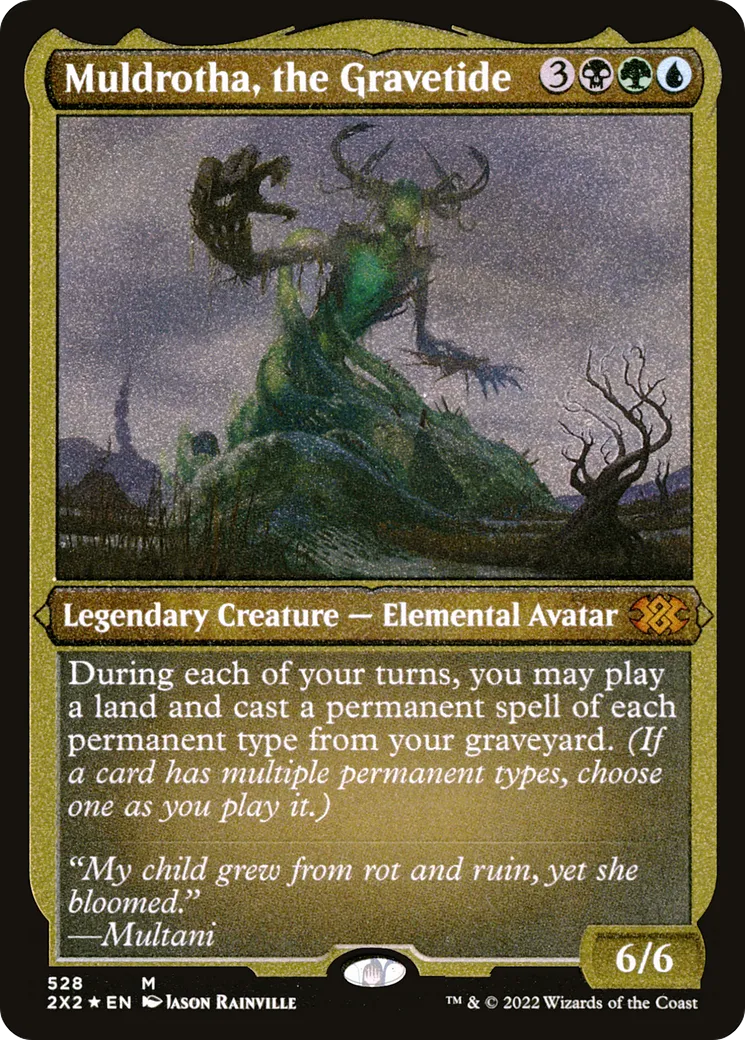 Muldrotha, la marée funéraire — Double Masters 2022 — Magic: The Gathering