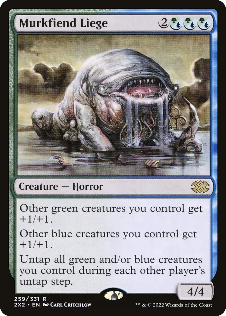 Murkfiend Liege — Double Masters 2022 — Magic: The Gathering
