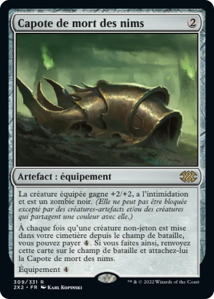 Capote de mort des nims — Double Masters 2022 — Magic: The Gathering